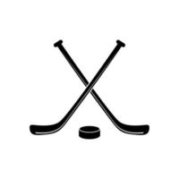hockey stick icon logo vector