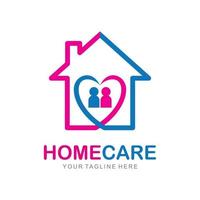 homecare vector logo