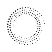 circle pattern vector halftone