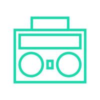 Stereo illustrated on a white background vector