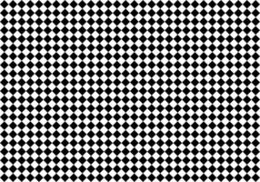 Checkered squares in diagonal arrangement seamless background pattern. Black and white Vector illustration