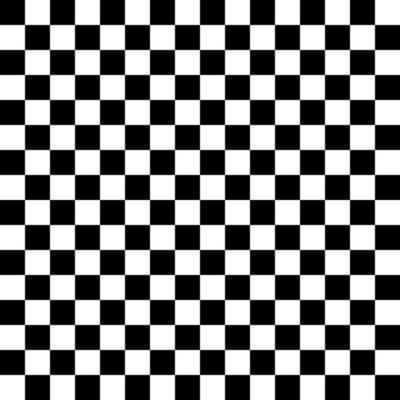 Checkered background seamless pattern. Black and white Vector illustration