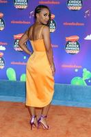 LOS ANGELES  APR 9 - Tiffany Daniels at the 2022 Kids Choice Awards at Barker Hanger on April 9, 2022 in Santa Monica, CA photo