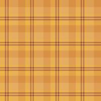 Seamless pattern in discreet orange and brick red colors for plaid, fabric, textile, clothes, tablecloth and other things. Vector image.