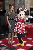 LOS ANGELES - JAN 22  Heidi Klum, Minnie Mouse at the Minnie Mouse Star Ceremony on the Hollywood Walk of Fame on January 22, 2018 in Hollywood, CA photo