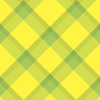 Seamless pattern in bright yellow and lime green colors for plaid, fabric, textile, clothes, tablecloth and other things. Vector image.