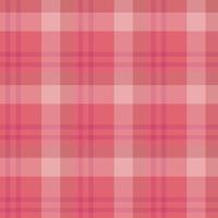 Seamless pattern in cute bright pink and red colors for plaid, fabric, textile, clothes, tablecloth and other things. Vector image.