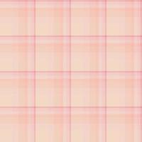 Checkered background in light peach tones. Seamless pattern for plaid, fabric, textile, clothes, tablecloth and other things. vector