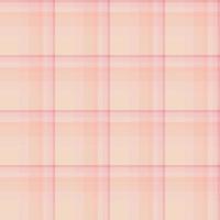 Checkered background in light peach tones. Seamless pattern for plaid, fabric, textile, clothes, tablecloth and other things. vector