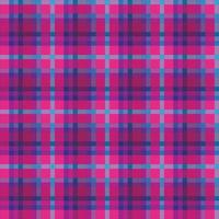 Checkered background in bright pink, blue, purple and dark blue tones. Seamless pattern for your design. vector