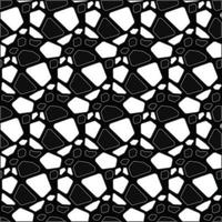 black stone cartoon seamless pattern background vector