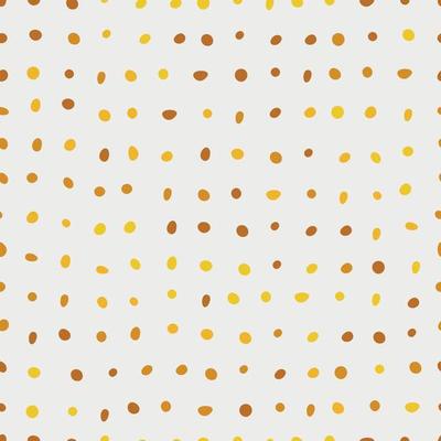 Free Hand Drawn Colorful Polka Dot Seamless Background Pattern