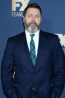 LOS ANGELES  JAN 9 - Nick Offerman at the FX Winter TCA Starwalk at the Langham Huntington Hotel on January 9, 2020 in Pasadena, CA photo