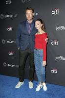 LOS ANGELES MAR 24 - Justin Hartley, Isabella Hartley at the PaleyFest This is Us Event at the Dolby Theater on March 24, 2019 in Los Angeles, CA photo