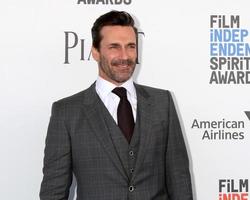 los angeles 25 de febrero - jon hamm en la 32ª entrega anual de premios de espíritu independiente de cine en la playa el 25 de febrero de 2017 en santa monica, ca foto