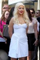 LOS ANGELES  NOV 15 - Christina Aguilera at the Hollywood Walk of Fame Star Ceremony for Christina Aguilera at Hard Rock Cafe Sidewalk, Hollywood and Highland on November 15, 2010 in Los Angeles, CA photo
