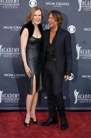 LAS VEGAS  APR 3 - Nicole Kidman, Keith Urban arriving at the Academy of Country Music Awards 2011 at MGM Grand Garden Arena on April 3, 2010 in Las Vegas, NV photo