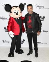 LOS ANGELES   OCT 6 - Mickey Mouse, Luis Fonsi at the Mickey s 90th Spectacular Taping at the Shrine Auditorium on October 6, 2018 in Los Angeles, CA photo