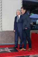 LOS ANGELES   NOV 6 - Michael Douglas, Eric McCormack at the Michael Douglas Star Ceremony on the Hollywood Walk of Fame on November 6, 2018 in Los Angeles, CA photo
