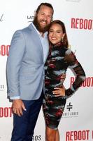 LOS ANGELES  SEP 21 - Todd Clever, Maya Stojan at the Reboot Camp Premiere at the Cinelounge Outdoors on September 21, 2021 in Los Angeles, CA photo