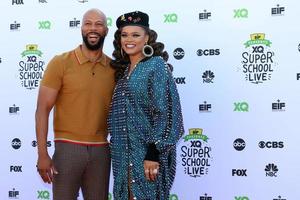 LOS ANGELES, SEP 8 - Common, Andra Day at the EIF Presents XQ Super School Live at the Barker Hanger on September 8, 2017 in Santa Monica, CA photo