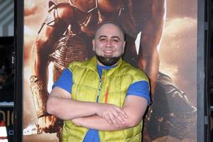 LOS ANGELES, AUG 28 - Duff Goldman at the Riddick Premiere at the Village Theater on August 28, 2013 in Westwood, CA photo