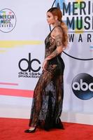 LOS ANGELES NOV 19 - Kehlani at the American Music Awards 2017 at Microsoft Theater on November 19, 2017 in Los Angeles, CA photo