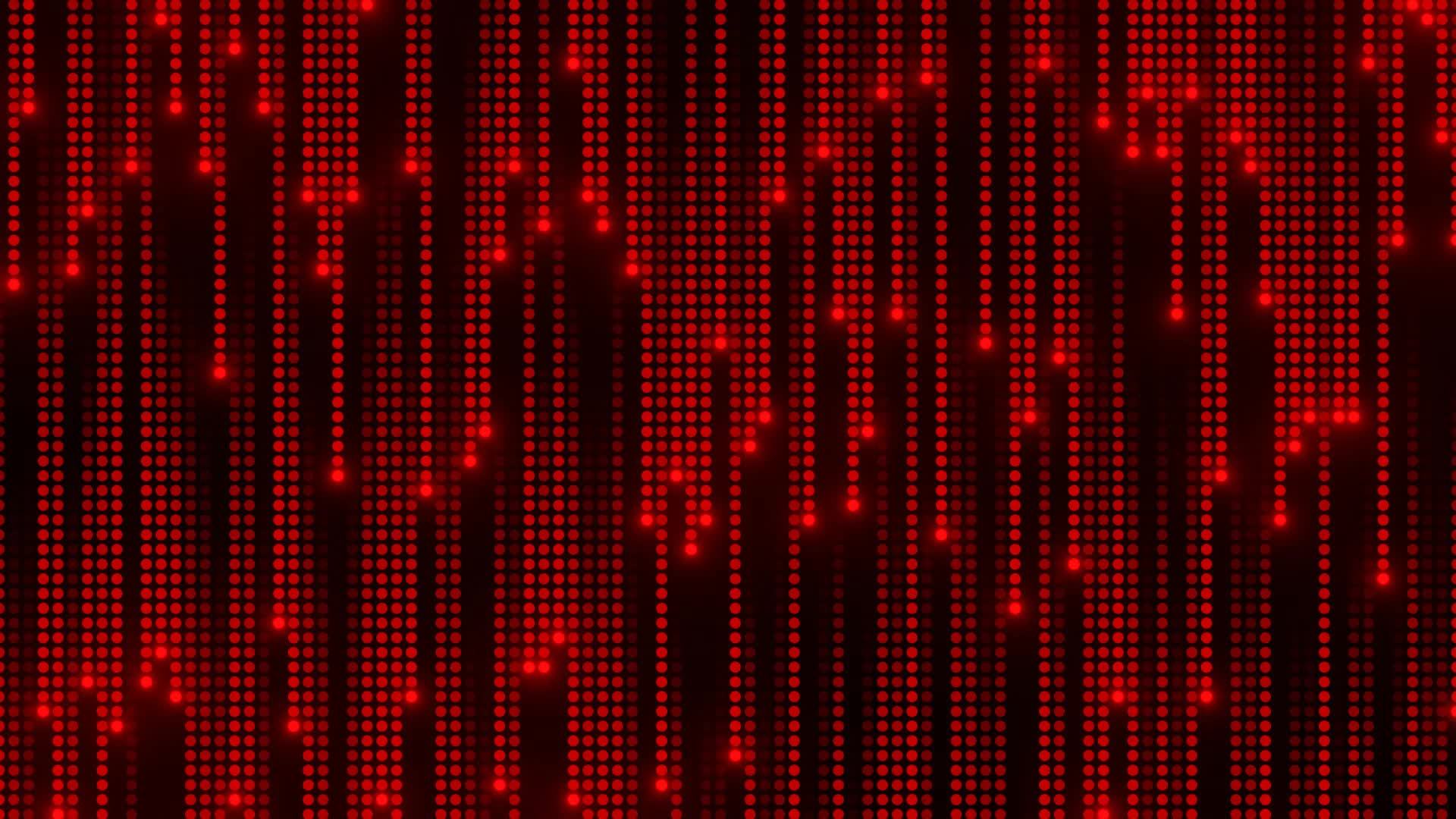 Abstract matrix rain fall of circle background animation 8230746 stock