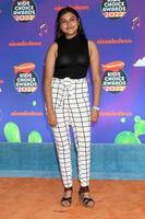 LOS ANGELES APR 9 - Gitanjali Rao at the 2022 Kids Choice Awards at Barker Hanger on April 9, 2022 in Santa Monica, CA photo