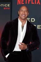 LOS ANGELES  NOV 3 - Dwayne Johnson at the Red Notice World Premiere at LA Live on November 3, 2021 in Los Angeles, CA photo