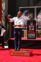 LOS ANGELES, MAY 19 - Dwayne Johnson, The Rock at the Dwayne Johnson Hand and Foot Print Ceremony at the TCL Chinese Theater on May 19, 2015 in Los Angeles, CA photo