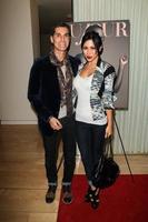 LOS ANGELES, JAN 11 - Perry Farrell, Etty Lau Farrell at the DuJour Magazine Honors Lupita Nyongo at the Mondrian LAs on January 11, 2014 in Los Angeles, CA photo