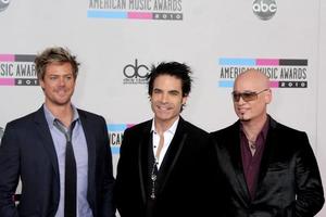 LOS ANGELES  NOV 21 - Train arrives at the 2010 American Music Awards at Nokia Theater on November 21, 2010 in Los Angeles, CA photo