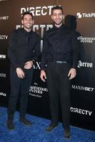 LOS ANGELES FEB 12 - Jerry Gregorio, Lee Petropoulas at the DIRECTV Presents Maxim Electric Nights at San Pedro Street on February 12, 2022 in Los Angeles, CA photo