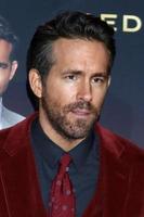 LOS ANGELES  NOV 3 - Ryan Reynolds at the Red Notice World Premiere at LA Live on November 3, 2021 in Los Angeles, CA photo