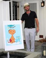 LOS ANGELES, APR 28 - Carmine Giovinazzo at the Launch of Baby Gagoo Clothing Line by Vanessa Marcil-Giovinazzo at private home on April 28, 2012 in Malibu, CA photo