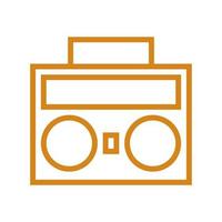 Stereo illustrated on a white background vector