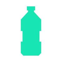 Water bottle illustrated on a white background vector