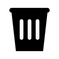 Trash trash illustrated on a white background vector