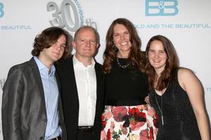 LOS ANGELES, MAR 18 - Cynthia J  Popp, family at the The Bold and The Beautiful 30th Anniversary Party at Cliftons Downtown on March 18, 2017 in Los Angeles, CA photo