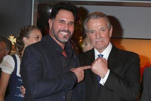 LOS ANGELES  FEB 7 - Don DIamont and Eric Braeden at the Eric Braeden 40th Anniversary Celebration on The Young and The Restless at the Television City on February 7, 2020 in Los Angeles, CA photo