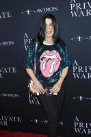 LOS ANGELES   OCT 24 - Maria Conchita Alonso at the  A Private War  Premiere at the Samuel Goldwyn Theater on October 24, 2018 in Beverly Hills, CA photo