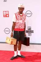 LOS ANGELES  JUN 27 - Tyler, the Creator at the BET Awards 2021 Arrivals at the Microsoft Theater on June 27, 2021 in Los Angeles, CA photo