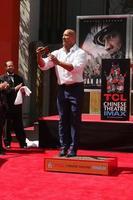 LOS ANGELES, MAY 19 - Dwayne Johnson, The Rock at the Dwayne Johnson Hand and Foot Print Ceremony at the TCL Chinese Theater on May 19, 2015 in Los Angeles, CA photo