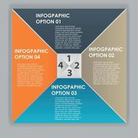 Ilustración de vector de elementos de diseño de infografías