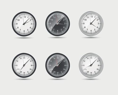 Time Zone World vector illustration