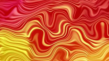 Abstract moving background with red mix orange liquid motion. animated background, Video animation 4K 3D.