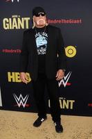 los angeles - 29 de febrero hulk hogan en el estreno de andre the giant hbo en el cinerama dome el 29 de febrero de 2018 en los angeles, ca foto