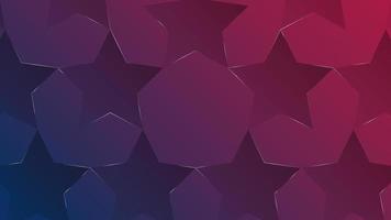 Geometric background design for usa independence day template vector