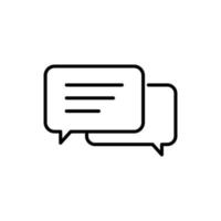 Communication isolated icon design template vector